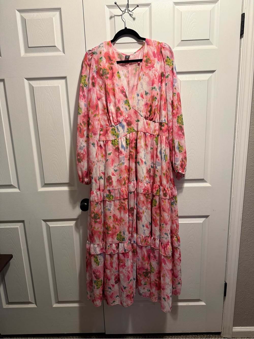 Floral long dress size 4x